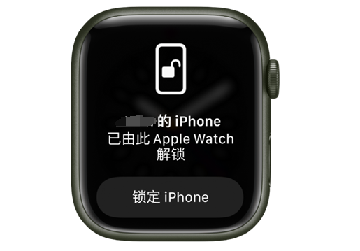 鹤庆苹果手机维修分享用 AppleWatch 解锁配备面容 ID 的 iPhone方法 