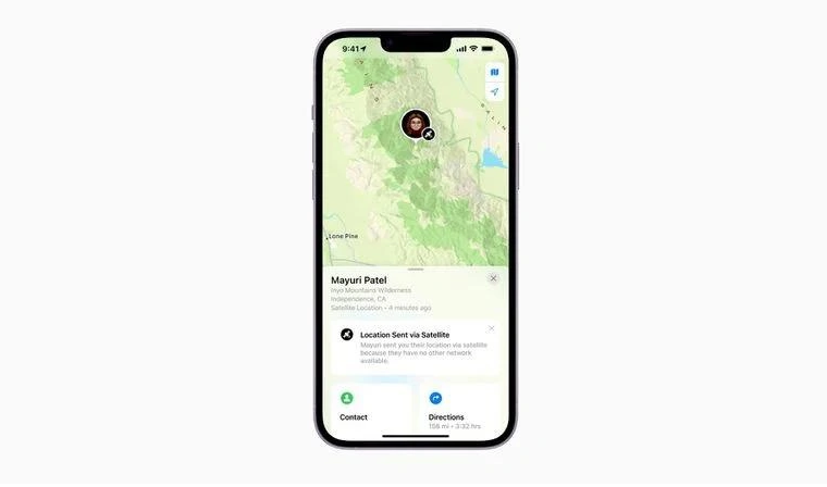 鹤庆苹果14维修分享iPhone14系列中 FindMy功能通过卫星分享位置方法教程 